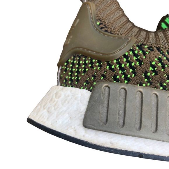 RARE 2018 adidas NMD R1 STLT Trace Olive Size 9 - Picture 12 of 16
